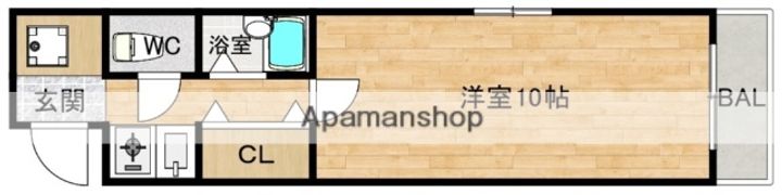 シエスタ平和の間取り