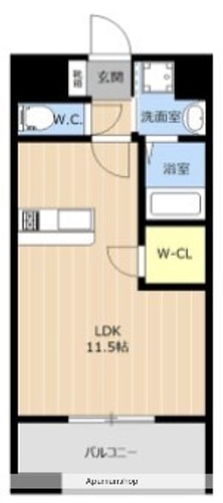 LIBTH高宮の間取り