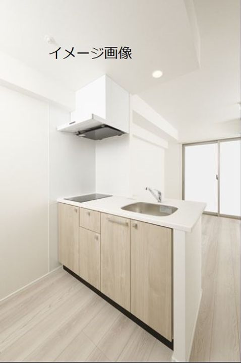 エンクレスト博多EXCEEDのキッチン