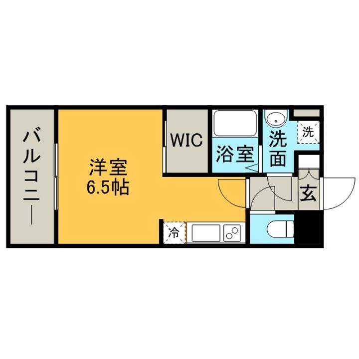 エンクレスト博多Ⅲの間取り