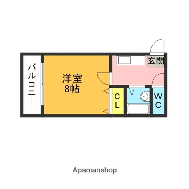 サンパティーク105.の間取り