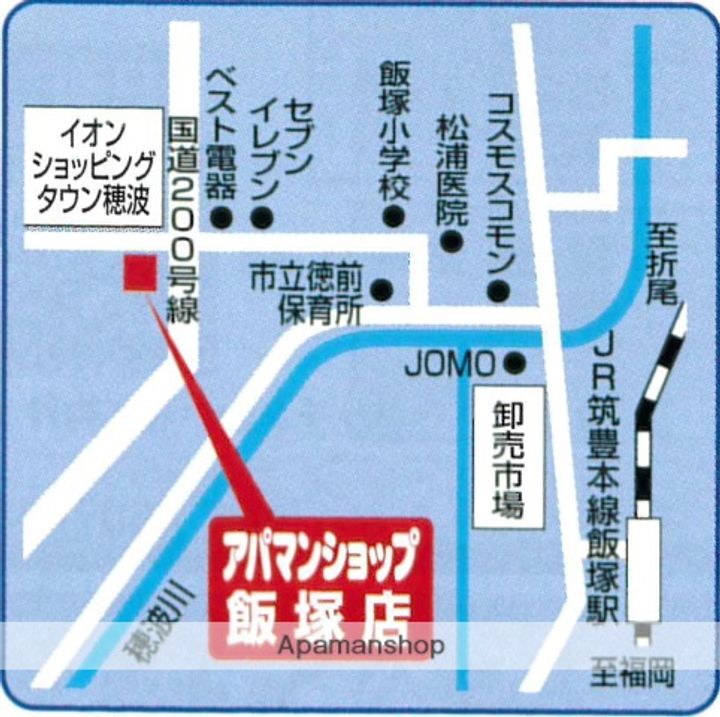 レインボーハイツ102の周辺