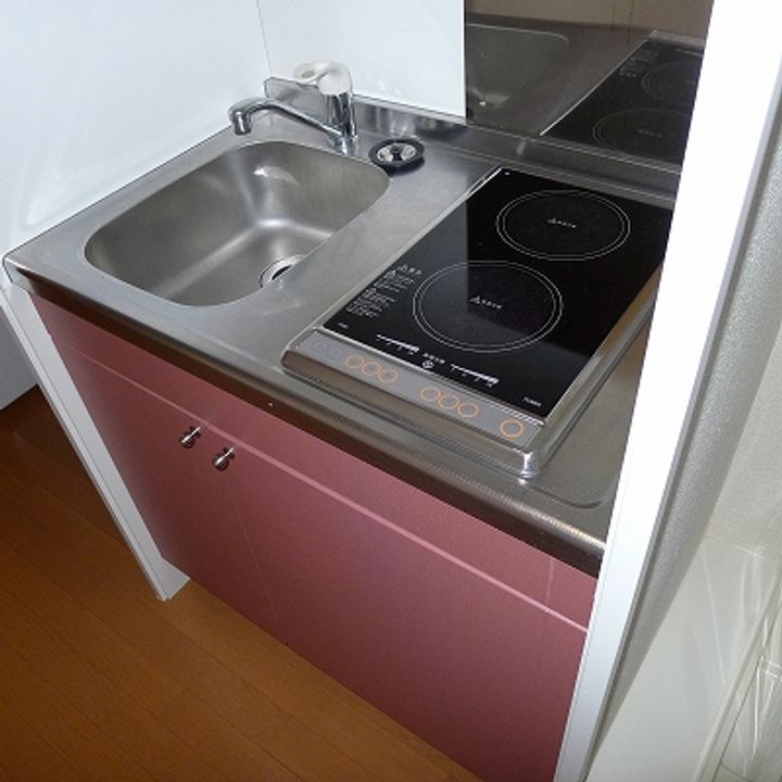 レオパレスドミール横田Ⅱ107のキッチン