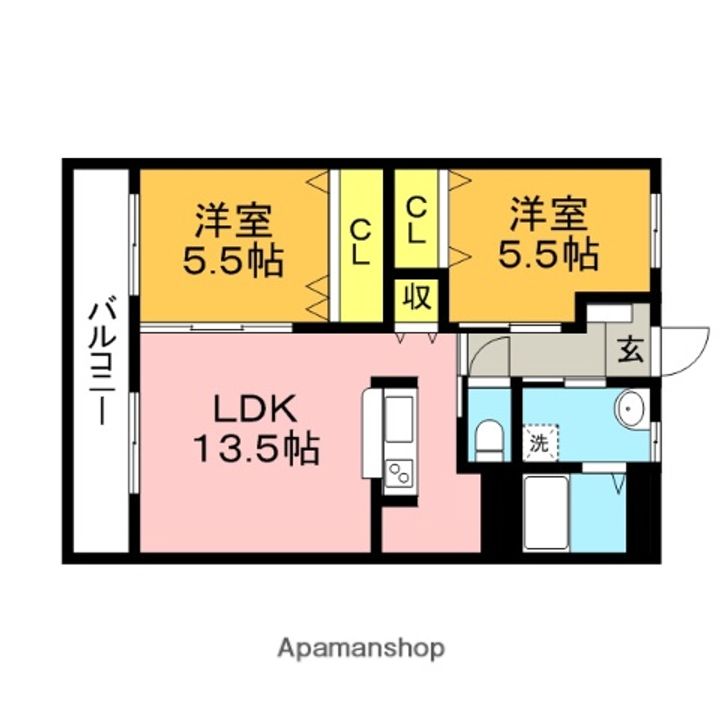 ユーミーTRM24の間取り