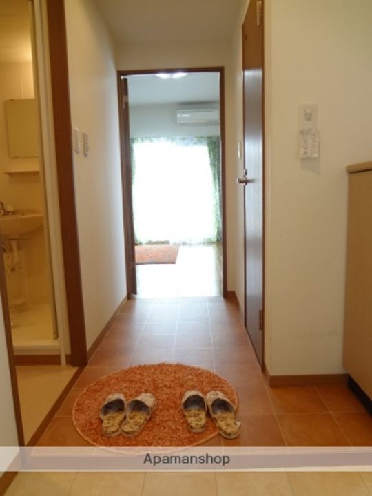 ハートマンションの玄関