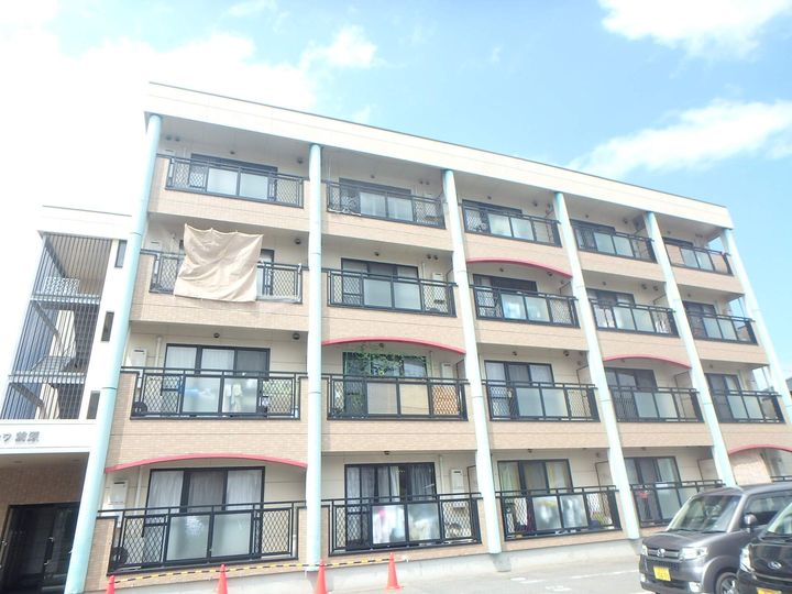 ハーモニーKハウスサンワ前原411号室の外観