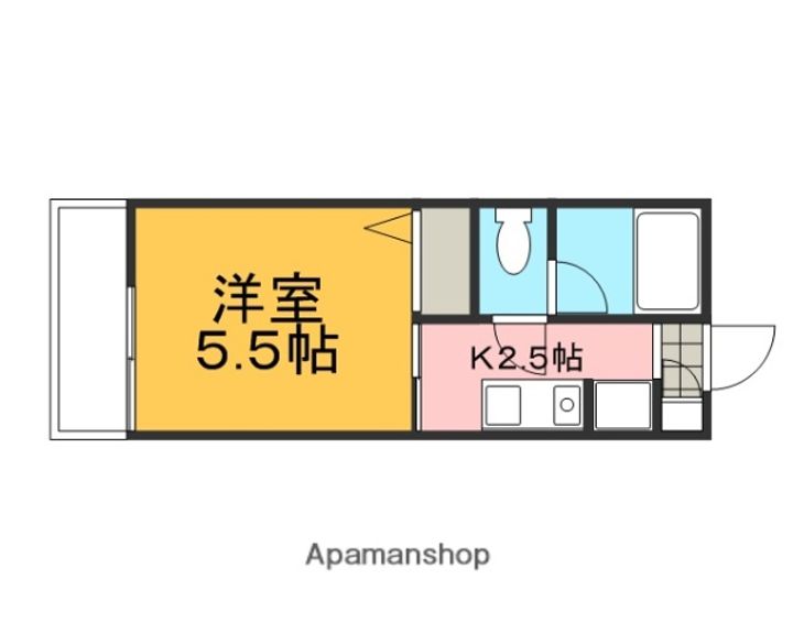 佐賀県鳥栖市村田町の賃貸アパート207の間取り