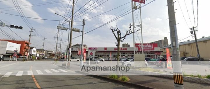 福岡県久留米市宮ノ陣2丁目の賃貸アパート205の周辺