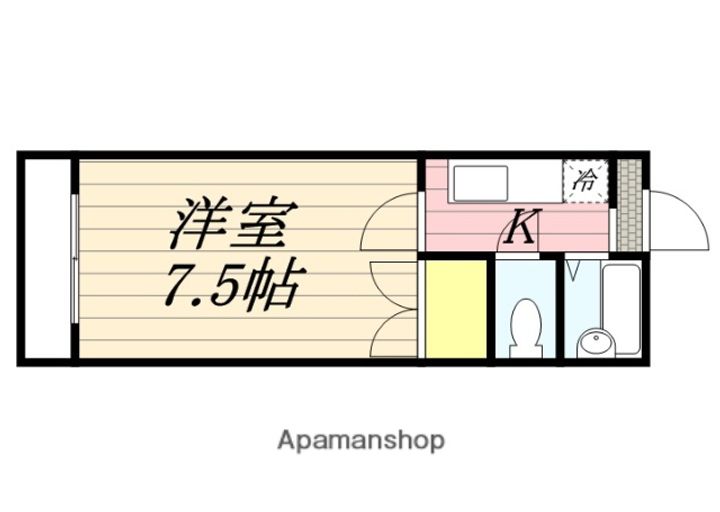 福岡県筑紫野市塔原東1丁目の賃貸マンション310の間取り