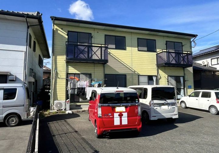福岡県小郡市山隈の賃貸アパート102の外観