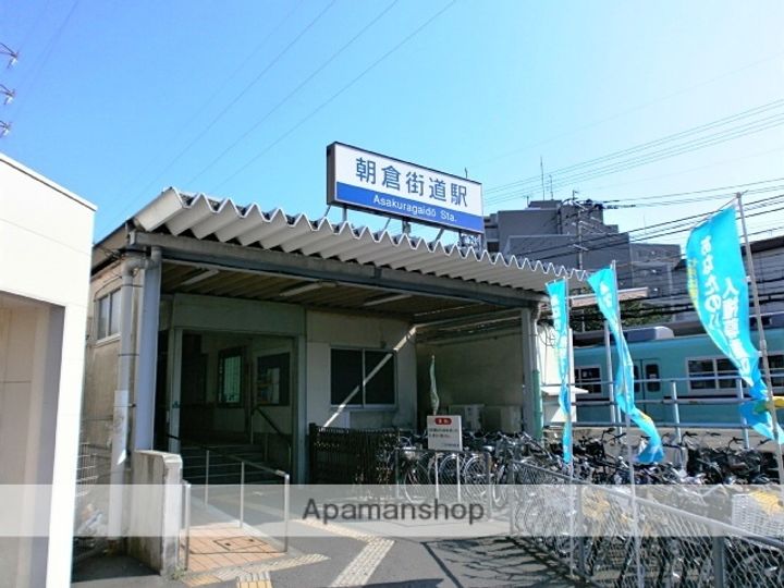 福岡県筑紫野市針摺中央2丁目の賃貸アパートの周辺