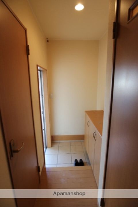 セントラルカーサA棟202の玄関