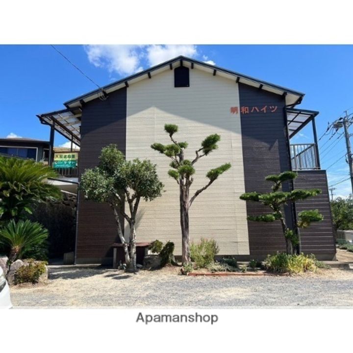 福岡県朝倉市杷木志波の賃貸アパート102の外観