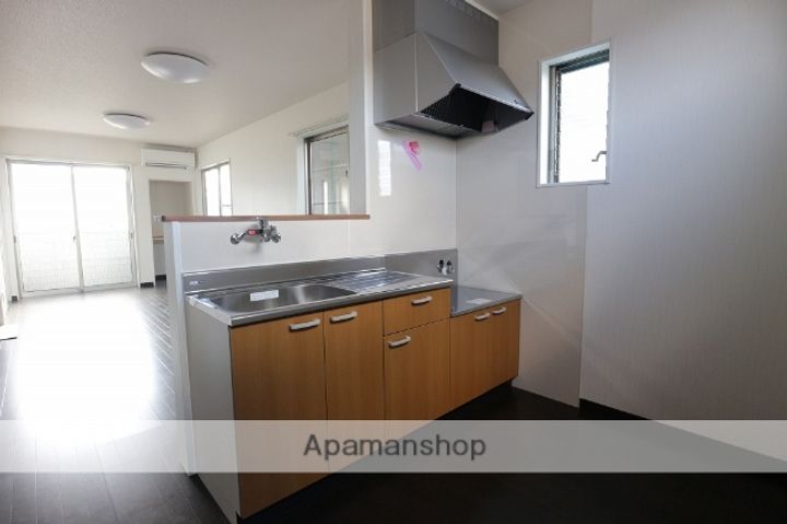 福岡県久留米市田主丸町朝森の賃貸アパートA102のキッチン