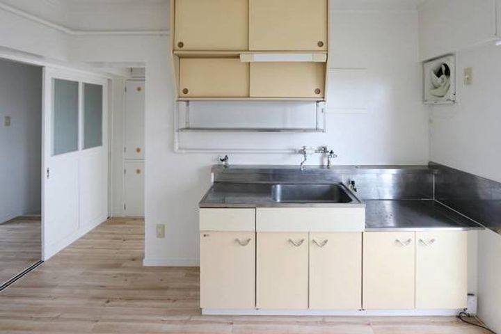 ビレッジハウス瀬高1号棟のキッチン