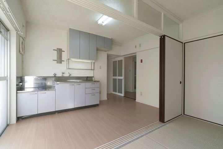 ビレッジハウス大牟田1号棟の居間