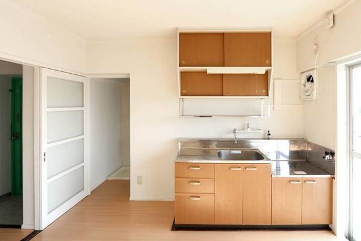 ビレッジハウス直方4号棟0405のキッチン