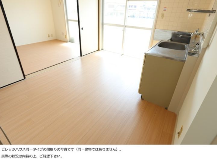 ビレッジハウス江上1号棟0306の内装