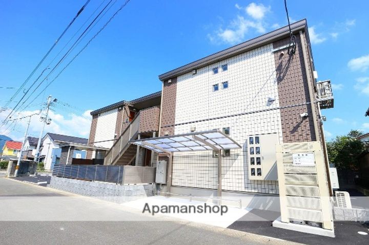 福岡県朝倉郡筑前町篠隈の賃貸アパートの外観