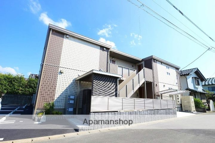 福岡県朝倉郡筑前町篠隈の賃貸アパートの外観