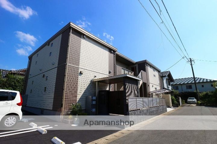 福岡県朝倉郡筑前町篠隈の賃貸アパートの外観