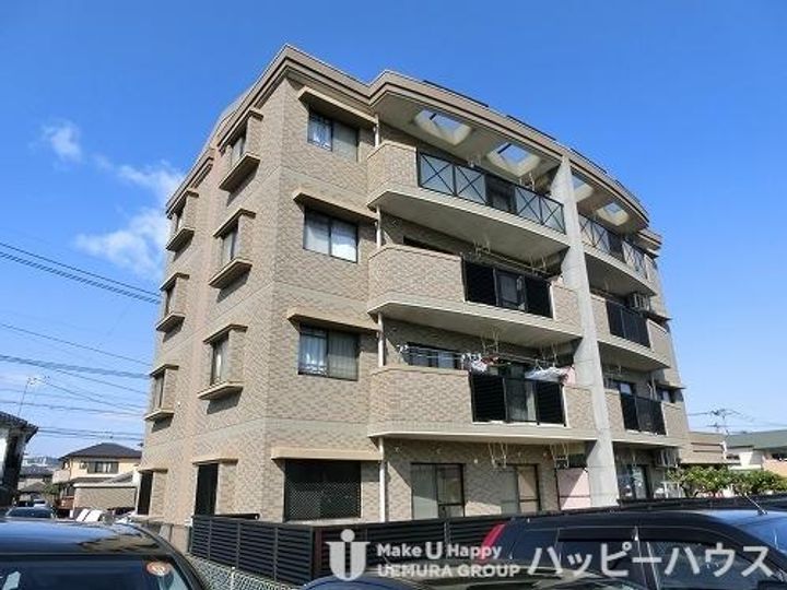 福岡県筑紫野市二日市南4丁目の賃貸マンションの外観