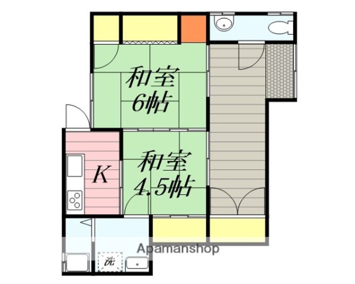 福岡県うきは市吉井町長栖(一戸建)の賃貸物件戸建ての間取り