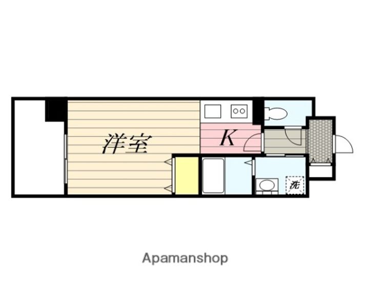 佐賀県鳥栖市大正町の賃貸マンション604の間取り