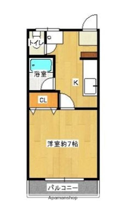高杢ビル402の間取り