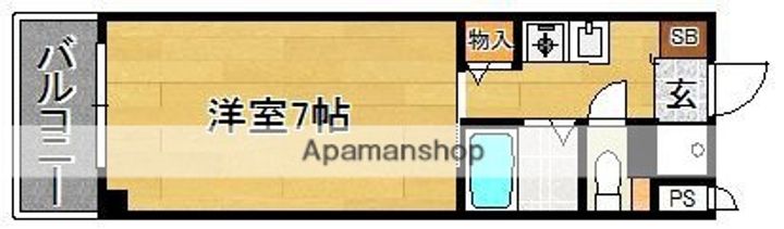 MIKIハイツ103の間取り