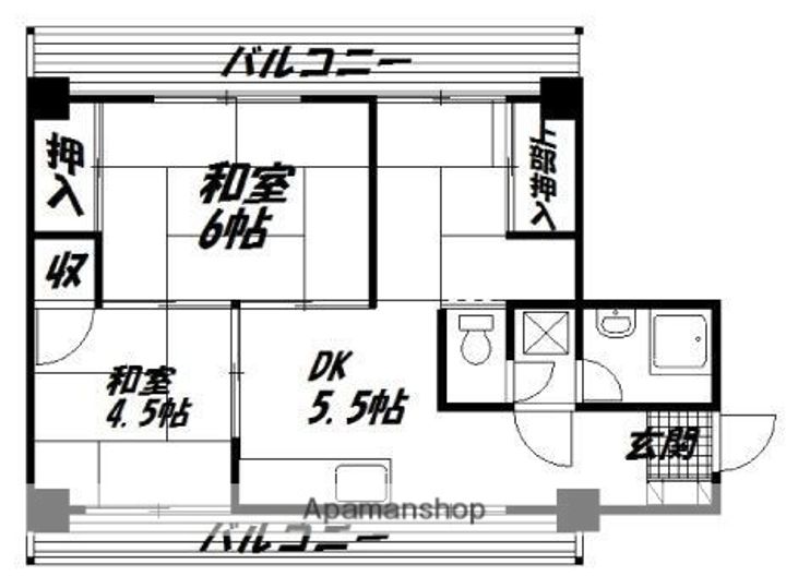 吉正ビル301の間取り