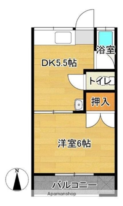 コーポコゾノ7の間取り