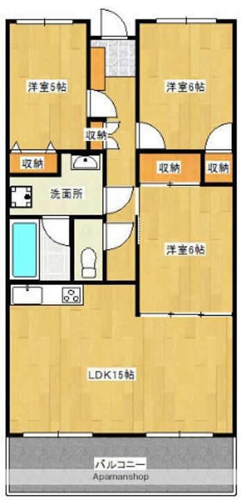 ベネフィス21705.の間取り