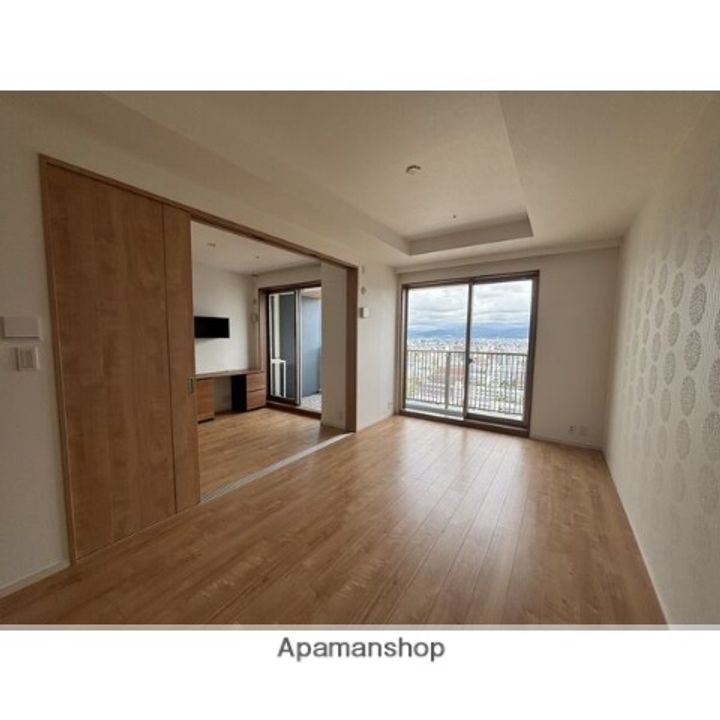 福岡県福岡市早良区百道浜1丁目の賃貸マンション2202の居間