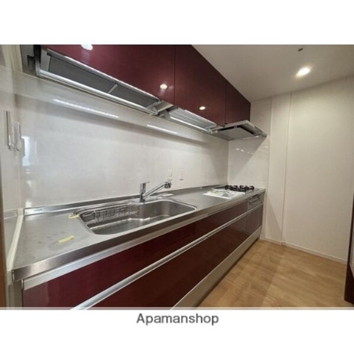 福岡県福岡市早良区百道浜1丁目の賃貸マンション2202のキッチン