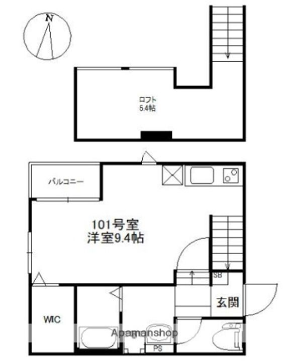ボニート佳 の間取り
