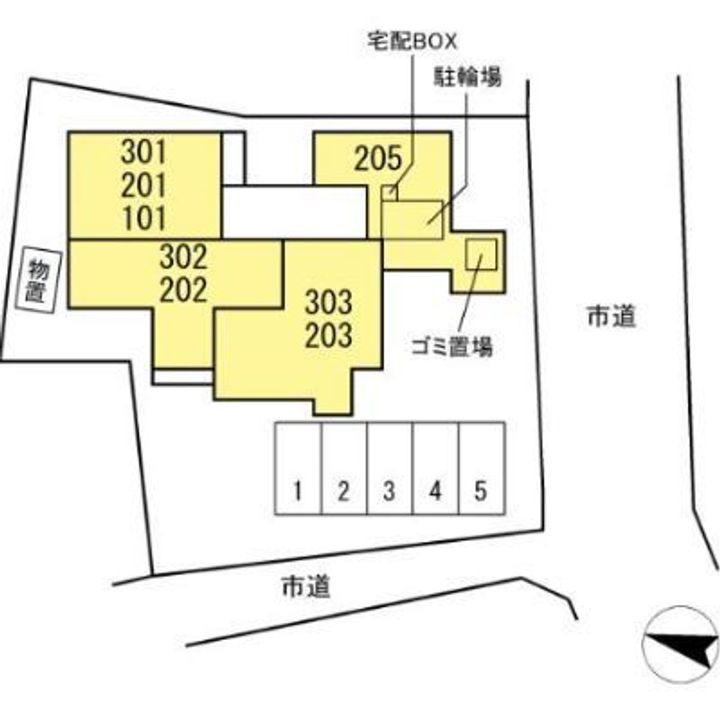 プランドゥブレ西新の外観