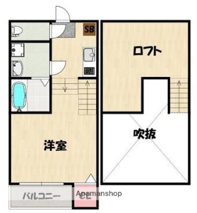 CREST COURT GY賀茂の間取り