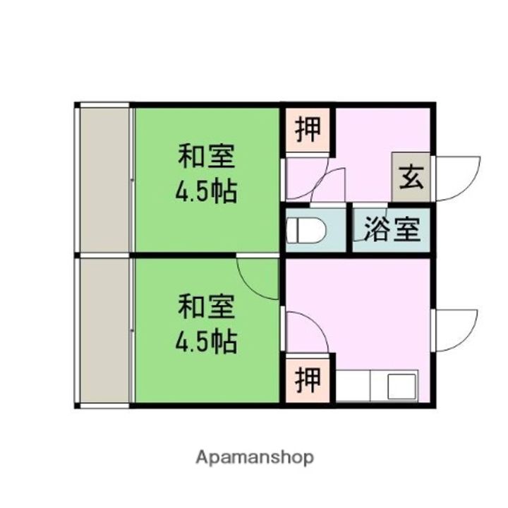 第1サンシャインビルの間取り