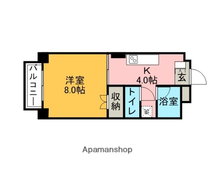 ラミエーヌ301の間取り