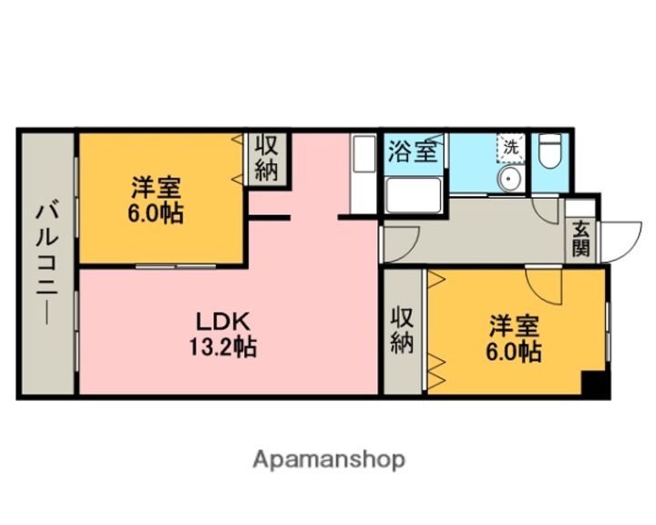 QM壱番館の間取り