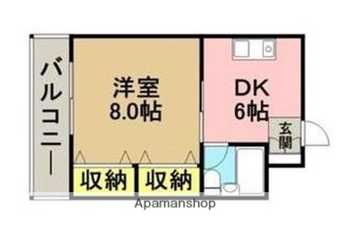 副島ビル303の間取り