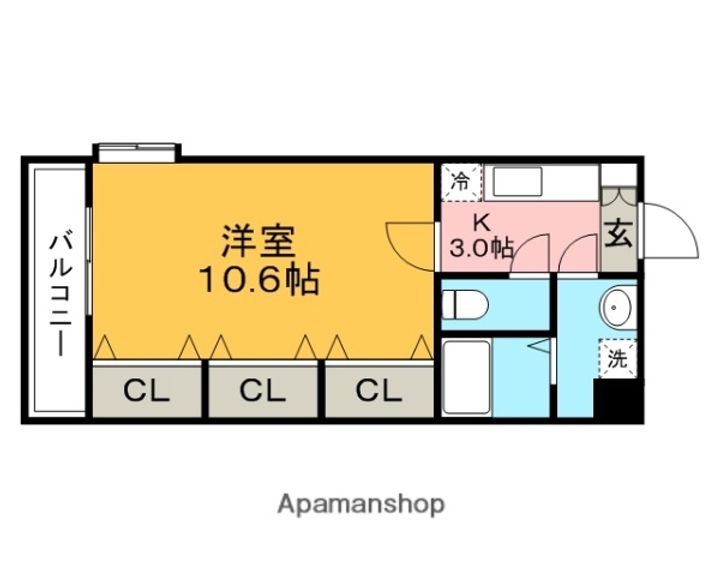 エミネンス津福の間取り