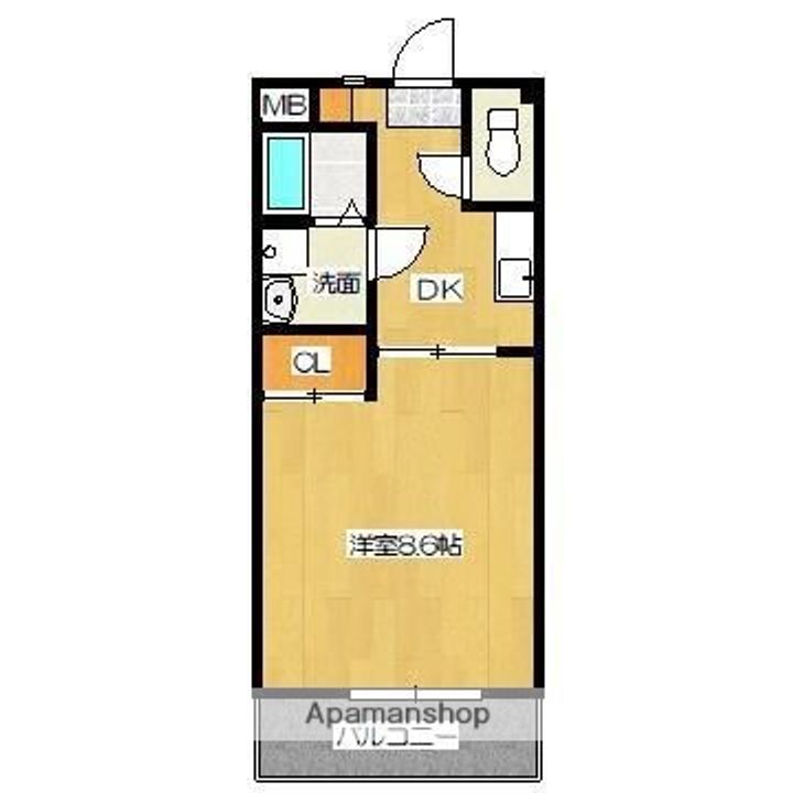 セカンドキャビンの間取り