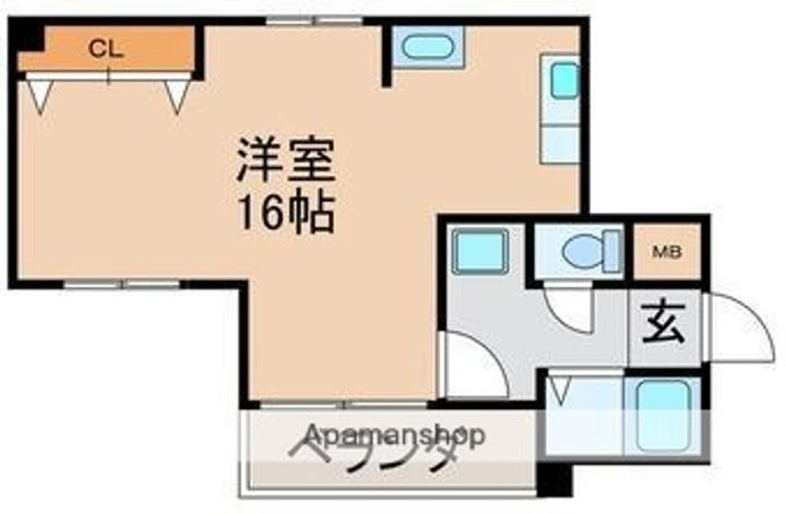 AOYAGI BLD201の間取り