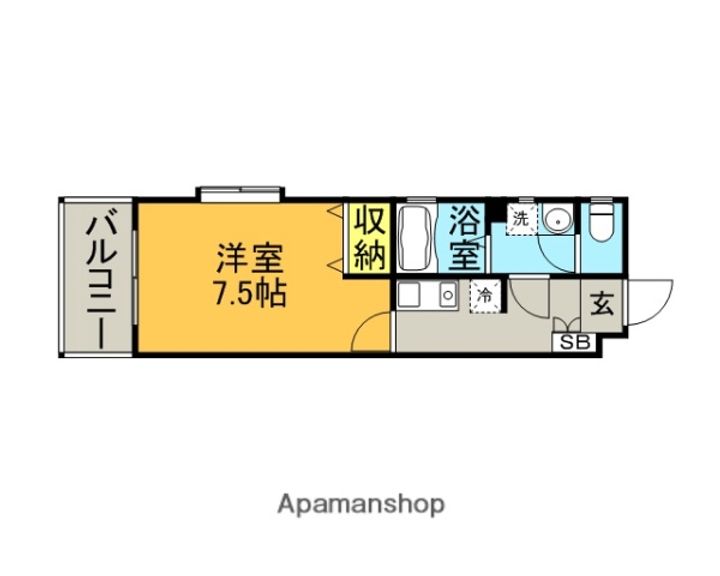 ラ・エトワール301の間取り