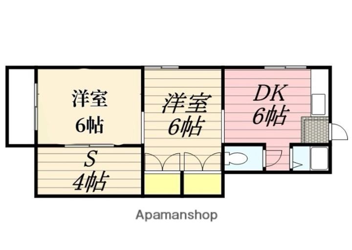 シティコーポ堤の間取り