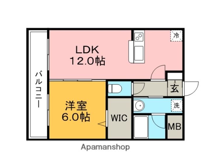 K+の間取り