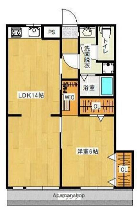 シャロム大善寺の間取り