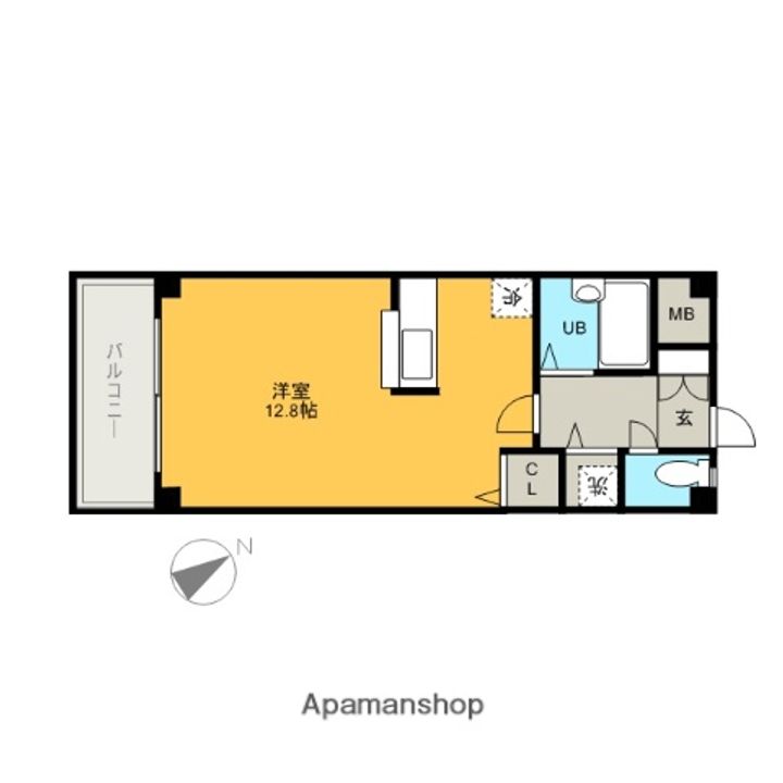 アザレアハイツ江崎の間取り
